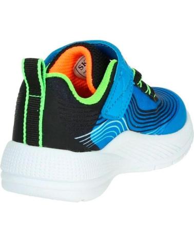 Scarpe per Bambina e Bambino SKECHERS ZAPATILLAS MICROSPEC ADVANCE PARA NINOS UNISEX EN COLOR AZUL AZUL