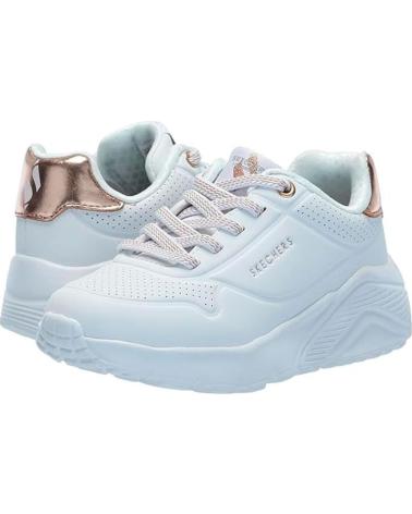 Sneaker für Damen und Mädchen und Junge SKECHERS 310384L-WHT UNO LITE-METALLIC MODE WHITE