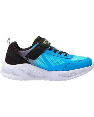 girl and boy Trainers SKECHERS ZAPATILLAS METEOR-KRENDOX BLUE