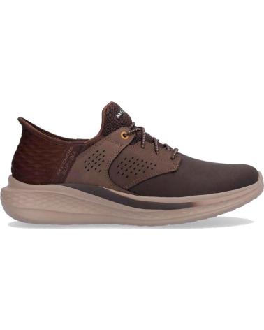Deportivas-De-Hombre-SKECHERS-ZAPATILLAS-HOMBRE-SLADE-MACKLIN-210890-CHOC-MARRóN