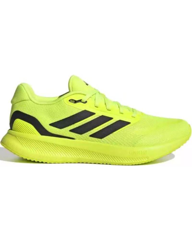 Deportivas de Hombre ADIDAS MODELO RUNFALCON 5 PARA HOMBRE AMARILLO