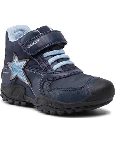 Stiefel für Mädchen GEOX BOTINES CON CIERRE VELCRO J NEW SAVAGE AZUL