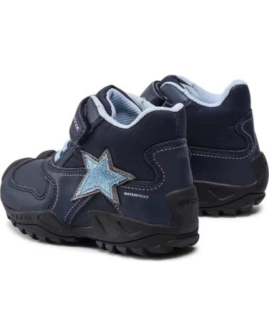 Stiefel für Mädchen GEOX BOTINES CON CIERRE VELCRO J NEW SAVAGE AZUL