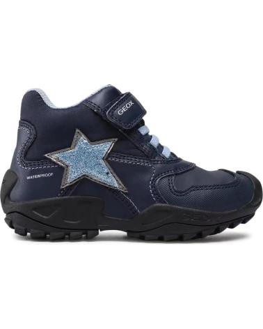 Stiefel für Mädchen GEOX BOTINES CON CIERRE VELCRO J NEW SAVAGE AZUL