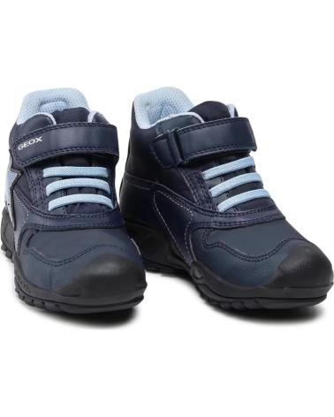 Stiefel für Mädchen GEOX BOTINES CON CIERRE VELCRO J NEW SAVAGE AZUL