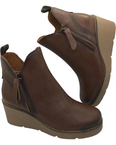 Botins de Mulher DESIREÉ BOTIN PIEL MUJER DESIREE YOLA2 MARRON