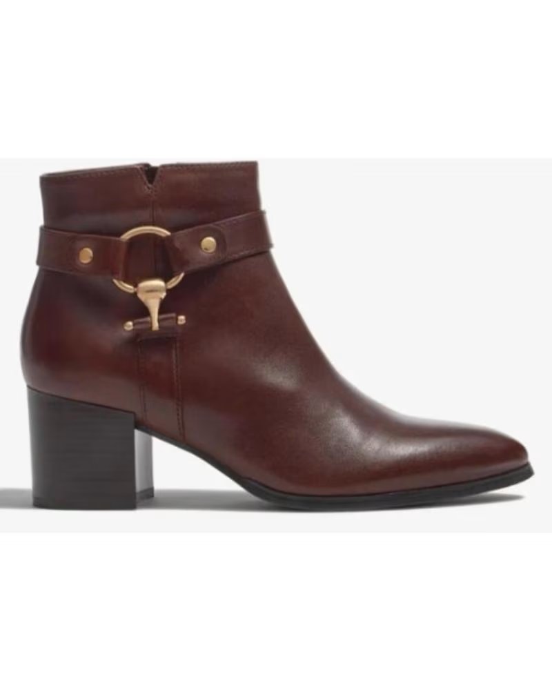 REGARDE LE CIEL Botin en color cuero para mujer CUERO