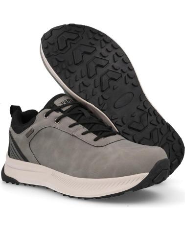 Esportes  de Homem PAREDES ZAPATILLAS TREKKING HOMBRE RESISTENTES ANLLARES  GRIS GRIS GRIS