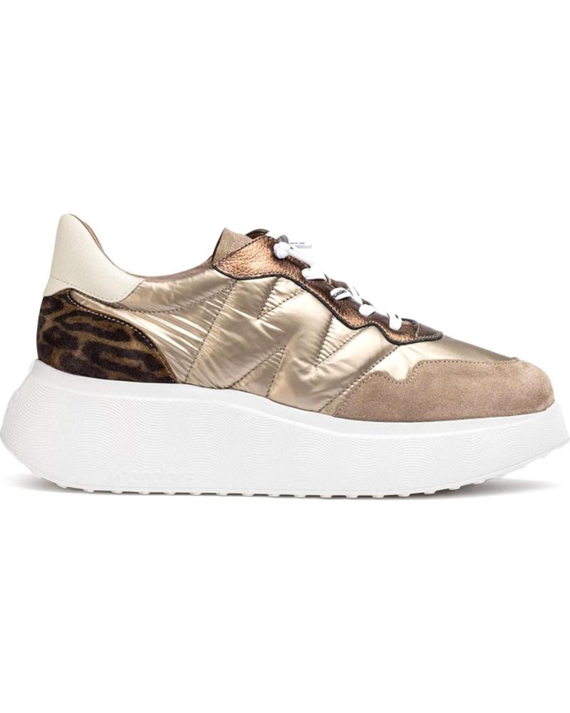 Sneaker für Damen WONDERS DEPORTIVAS A-3610 ROMA TAUPE