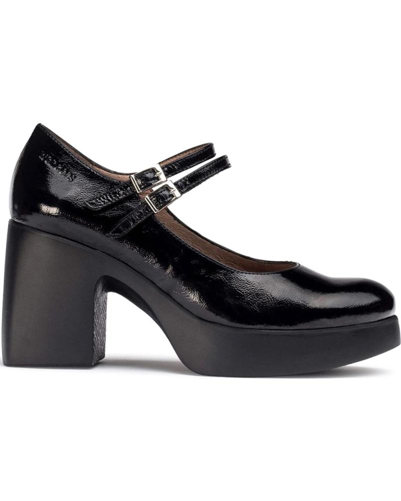 Scarpe per Donna WONDERS MERCEDITA CON TACON H-4960 LADY NEGRO