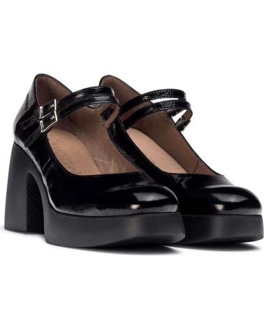 Scarpe per Donna WONDERS MERCEDITA CON TACON H-4960 LADY NEGRO