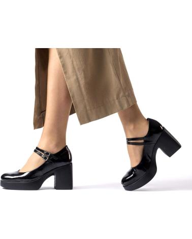 Scarpe per Donna WONDERS MERCEDITA CON TACON H-4960 LADY NEGRO