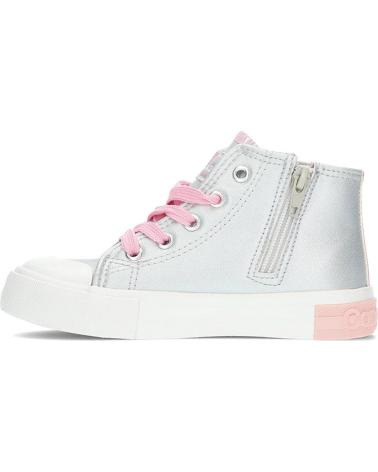 Sportif pour Fille et Garçon CONGUITOS SNEAKERS UNISEX DE OSITO 127004 HIGH LETTERSSILVER