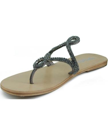 girl Flip flops OCA LOCA SHOES OCA LOCA ESCLAVA NINA STRASS GRIS