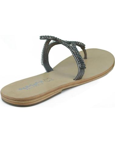 girl Flip flops OCA LOCA SHOES OCA LOCA ESCLAVA NINA STRASS GRIS