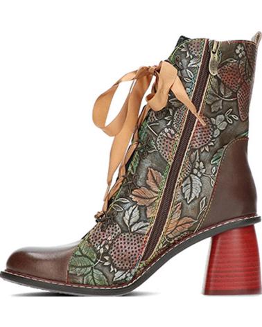 Woman Mid boots LAURA VITA BOTAS PARA MUJER DE MODELO EVCAO311 CHOCO
