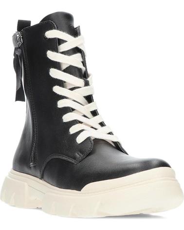 Botines de Mujer y Niña GEOX BOTA J JUNETTE J36HVG NEGROBLANCO