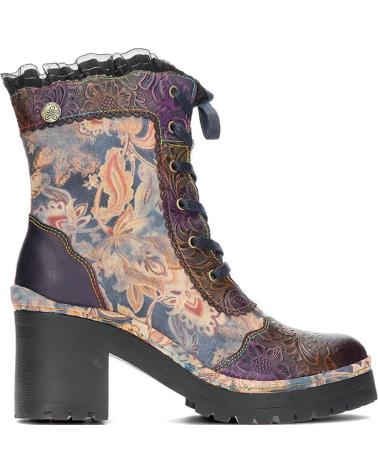 Woman Mid boots LAURA VITA BOTINES PARA MUJER DE MONAO14 VIOLET