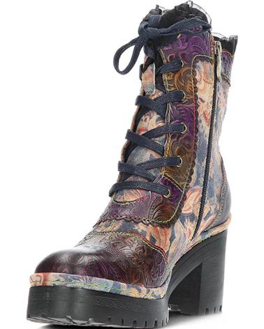 Woman Mid boots LAURA VITA BOTINES PARA MUJER DE MONAO14 VIOLET