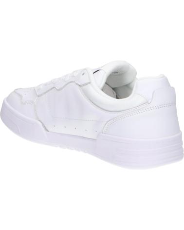 Sportif pour Homme TOMMY HILFIGER EM0EM01443 CUPSOLE LEATHER ESS YBR WHITE