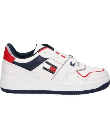 Sportivo per Uomo TOMMY HILFIGER EM0EM01463 RETRO BASKET CUPSOLE XLC SWEET CAYENNE