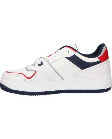 Man Trainers TOMMY HILFIGER EM0EM01463 RETRO BASKET CUPSOLE XLC SWEET CAYENNE