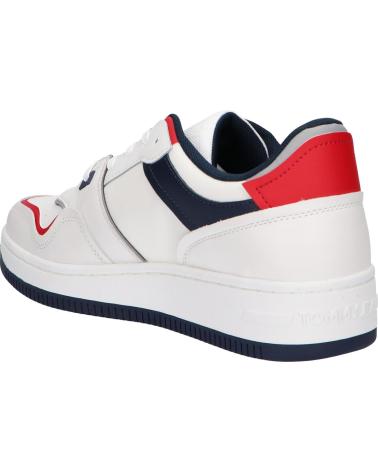 Man Trainers TOMMY HILFIGER EM0EM01463 RETRO BASKET CUPSOLE XLC SWEET CAYENNE