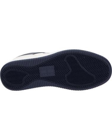Man Trainers TOMMY HILFIGER EM0EM01463 RETRO BASKET CUPSOLE XLC SWEET CAYENNE