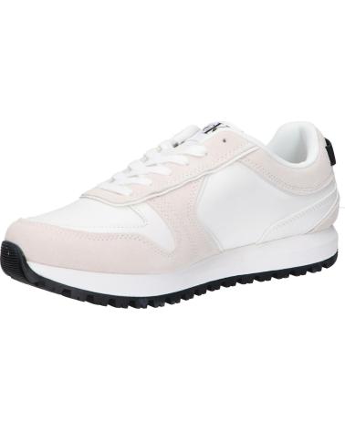 Esportes  de Homem CALVIN KLEIN YM0YM00624 TOOTHY RUNNER 01W BRIGHT WHITE-BLACK