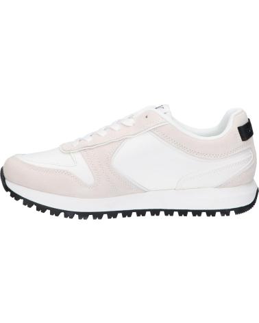 Esportes  de Homem CALVIN KLEIN YM0YM00624 TOOTHY RUNNER 01W BRIGHT WHITE-BLACK