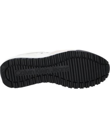 Esportes  de Homem CALVIN KLEIN YM0YM00624 TOOTHY RUNNER 01W BRIGHT WHITE-BLACK