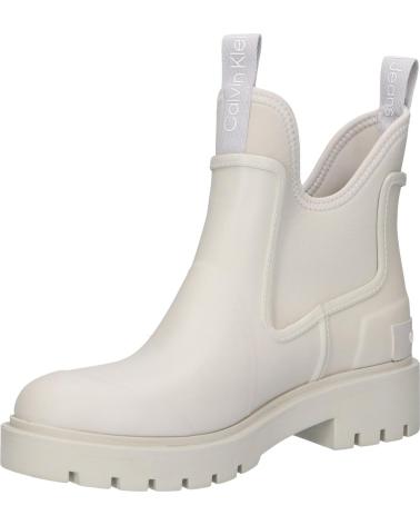 Sportivo per Donna CALVIN KLEIN YM0YM01034 MID RAINBOOT CHELSEA PSX OYSTER MUSHROOM
