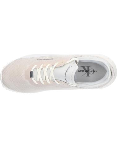 Esportes  de Homem CALVIN KLEIN YM0YM01127 EVA RUNNER 0GD EGGSHELL-O MUSHROOM