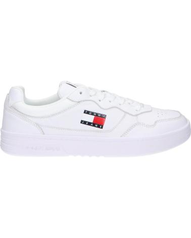 Sportivo per Uomo TOMMY HILFIGER EM0EM01443 CUPSOLE LEATHER ESS YBR WHITE