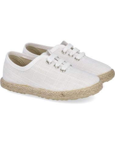 Esportes  de Menino BATILAS 439-144 ALPARGATAS DE ESPARTO PARA NINO BLANCO