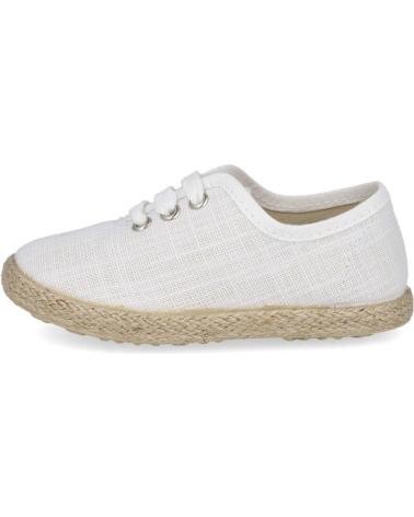 Esportes  de Menino BATILAS 439-144 ALPARGATAS DE ESPARTO PARA NINO BLANCO