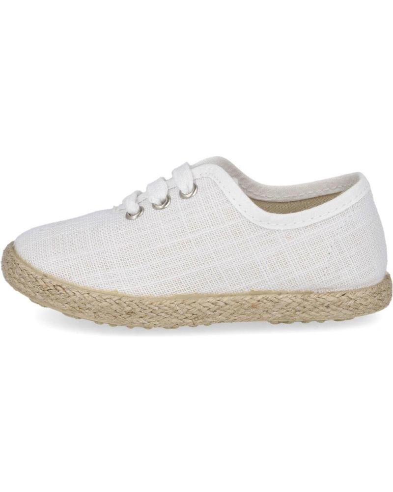 Esportes  de Menino BATILAS 439-144 ALPARGATAS DE ESPARTO PARA NINO BLANCO