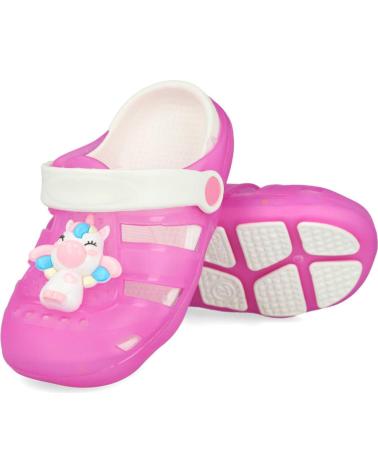 Chanclas de Niña CONGUITOS COSH11100 ZUECOS UNICORNIO CON LUCES ROSA