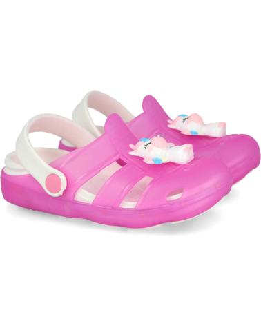 Chanclas de Niña CONGUITOS COSH11100 ZUECOS UNICORNIO CON LUCES ROSA