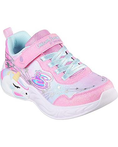 girl Trainers SKECHERS 302299L UNICORN DREAMS - WISHFUL MAGI NINA ROSA