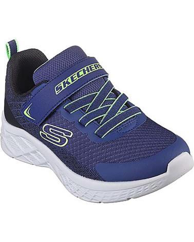 boy Trainers SKECHERS 403924L MICROSPEC II - ZOVRIX NINO AZUL
