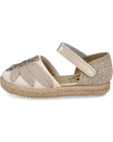 Sandalen für Mädchen VUL-LADI 9360-686 ALPARGATAS ESPARTO NINA BEIGE