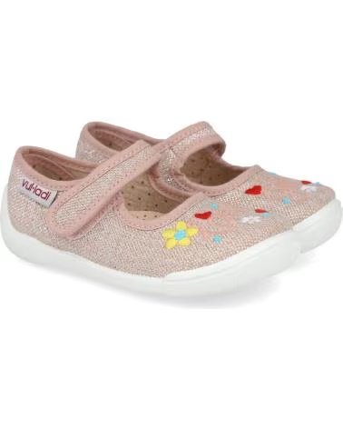Esportes  de Menina VUL-LADI 9776-605 MERCEDITAS LONA NINA ROSA