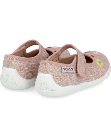 Esportes  de Menina VUL-LADI 9776-605 MERCEDITAS LONA NINA ROSA
