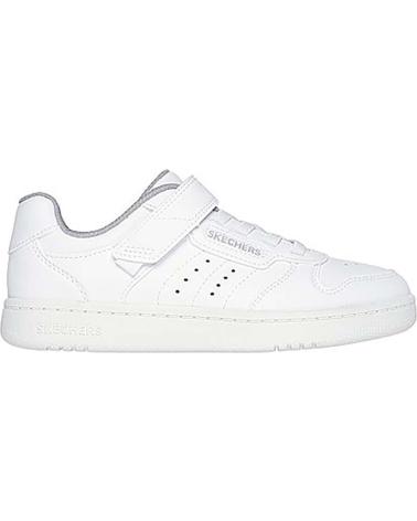 Sneaker für Mädchen und Junge SKECHERS 405638L QUICK STREET NINOS BLANCO