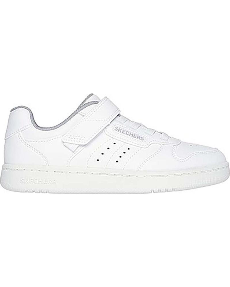 Sneaker für Mädchen und Junge SKECHERS 405638L QUICK STREET NINOS BLANCO