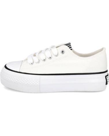 Woman and girl Trainers CONGUITOS BJSH527061 ZAPATILLAS BAJAS UNISEX LONA BLANCO