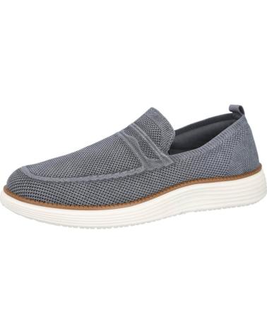 Sneaker für Herren L&R SHOES LR SHOES TT-21 ZAPATILLAS DE LONA HOMBRE GRIS