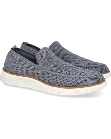 Sneaker für Herren L&R SHOES LR SHOES TT-21 ZAPATILLAS DE LONA HOMBRE GRIS
