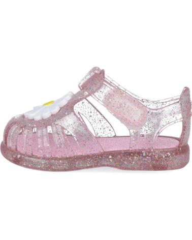 Chanclas de Niña IGOR S10322-385 TOBBY GLOSS FLOR SANDALIAS CANGREJERAS NINA ROSA